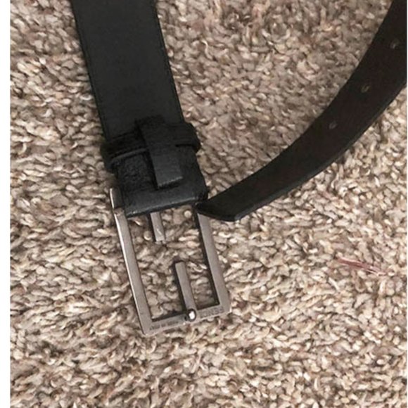 Fendi Baguette black leather belt main image 4